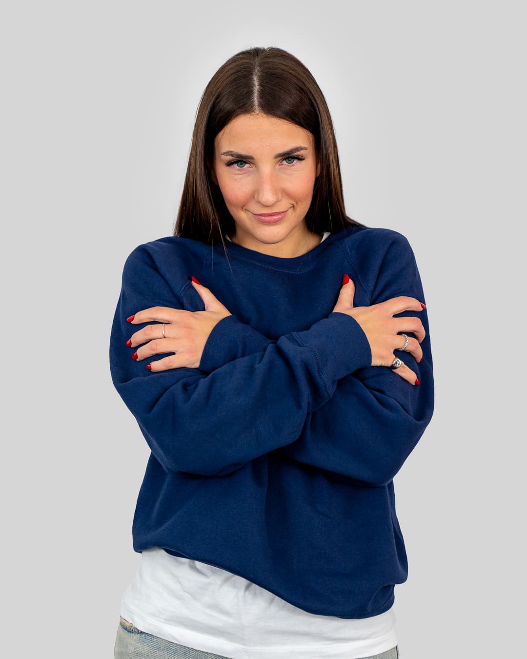 Felpa senza cappuccio