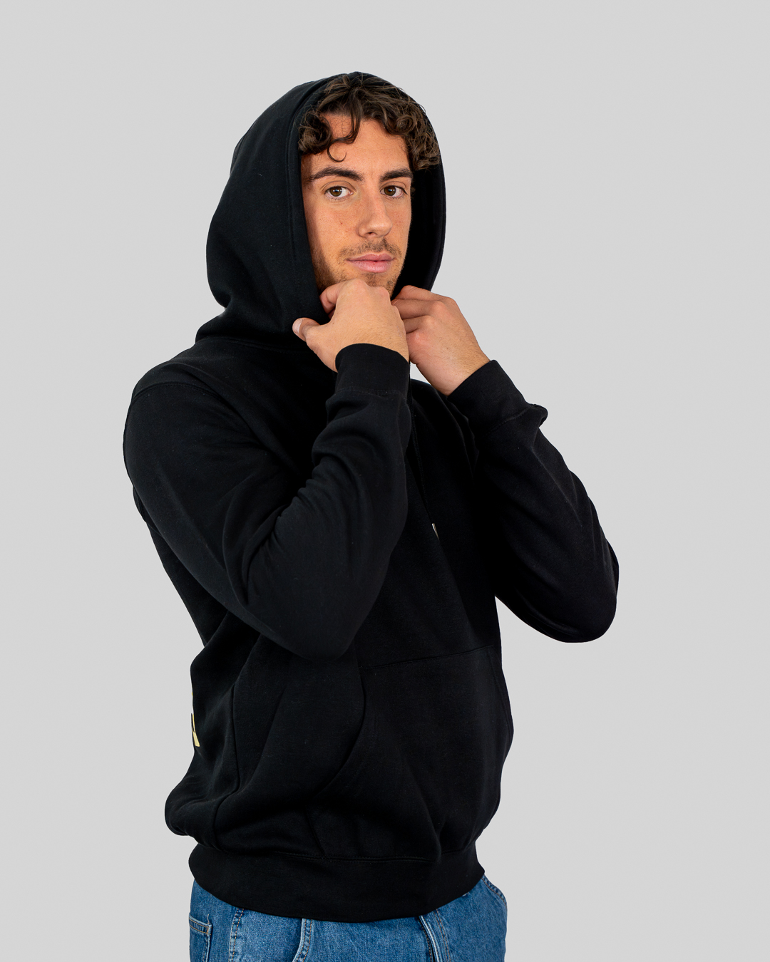 EMBROTHERY-74 Felpa con cappuccio